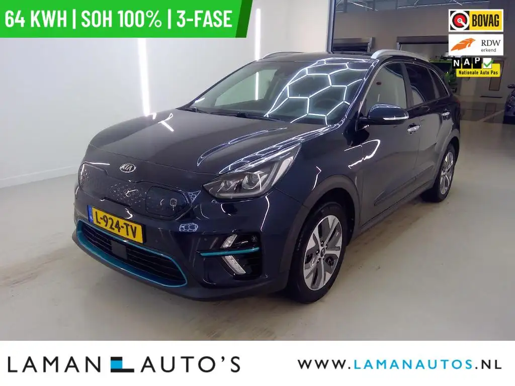 Kia e-Niro DynamicPlusLine 64 kWh | SOH 100% | 3-fase | Open