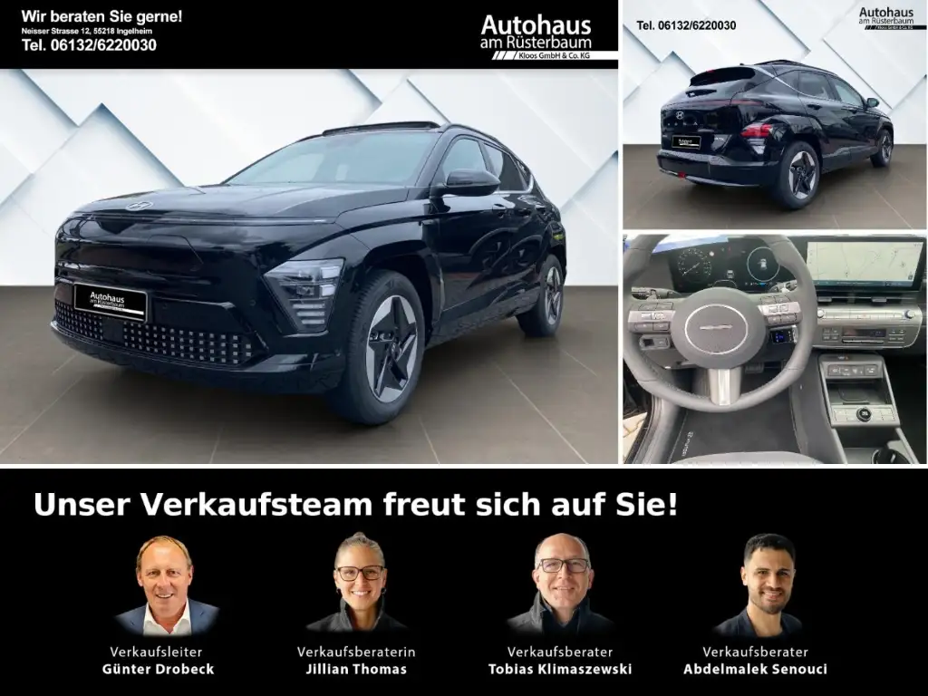 Hyundai KONA Prime SX2 (MY26) EV 65kWh (204 PS) 2WD Glas-Schieb