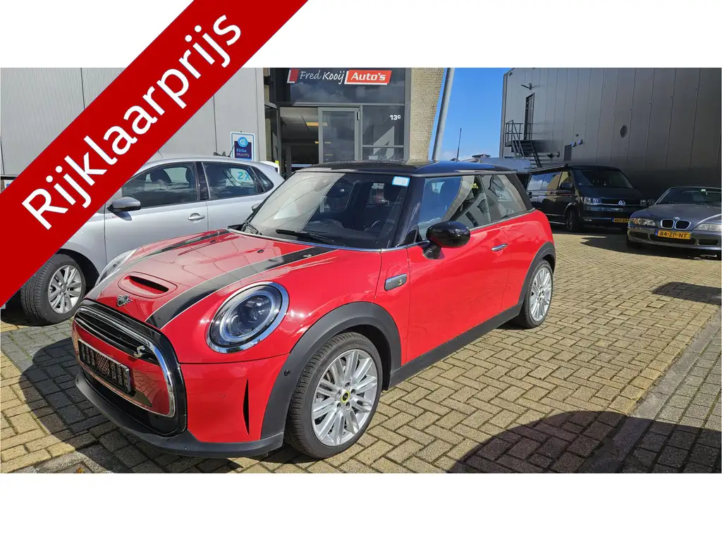 MINI Cooper SE Electric Chilli Red Edition 33 kWh Panoramadak