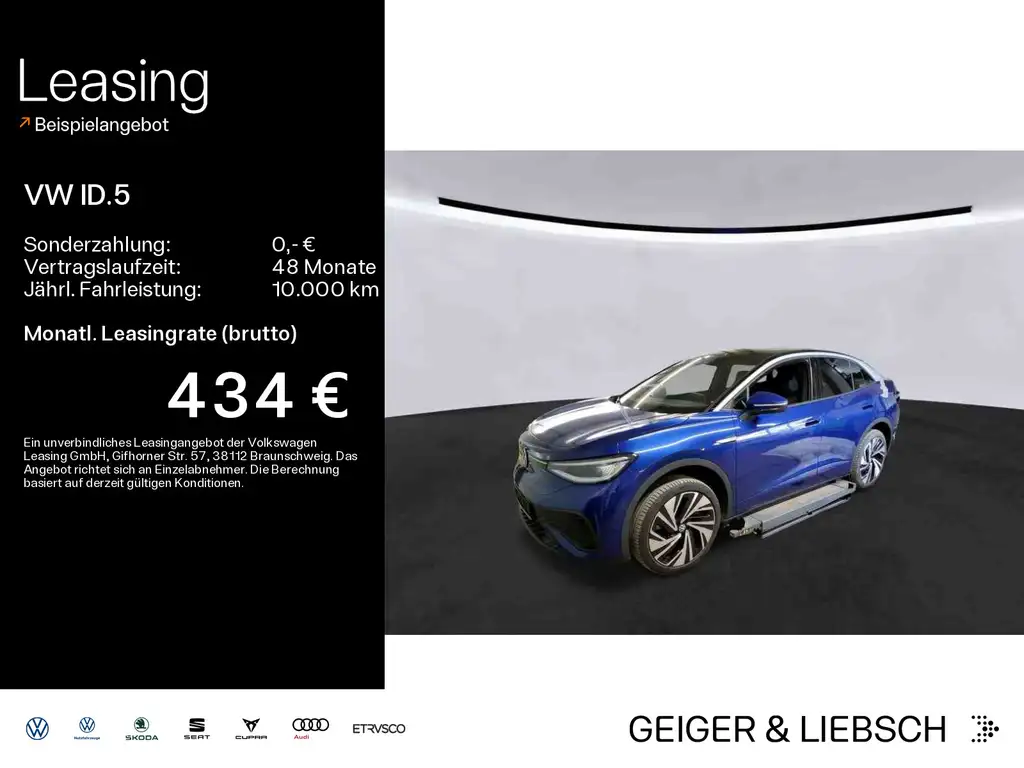 Volkswagen ID.5 Pro Performance*WÄRMEPUMPE*IQ.LIGHT*AHK*PAN