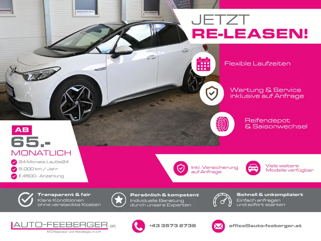Volkswagen ID.3 ID. 3 Pro S 77kWh; ACC, Wärmepumpe, Matrix-LED,...