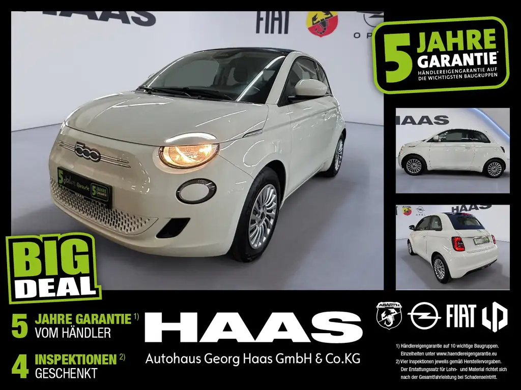 Fiat 500e 500 e Cabrio Faltdach, Navi, CarPlay, Klima