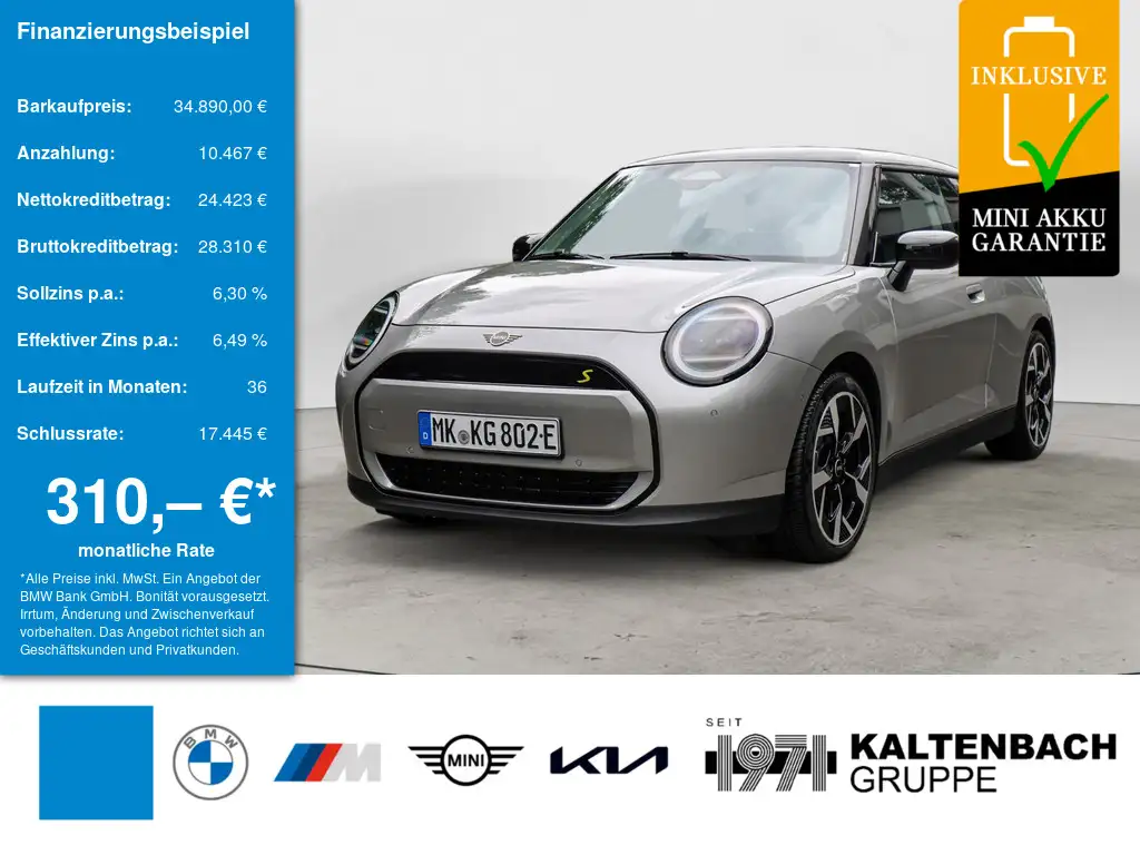 MINI Cooper SE Classic Trim PANO HUD LED SHZ PDC