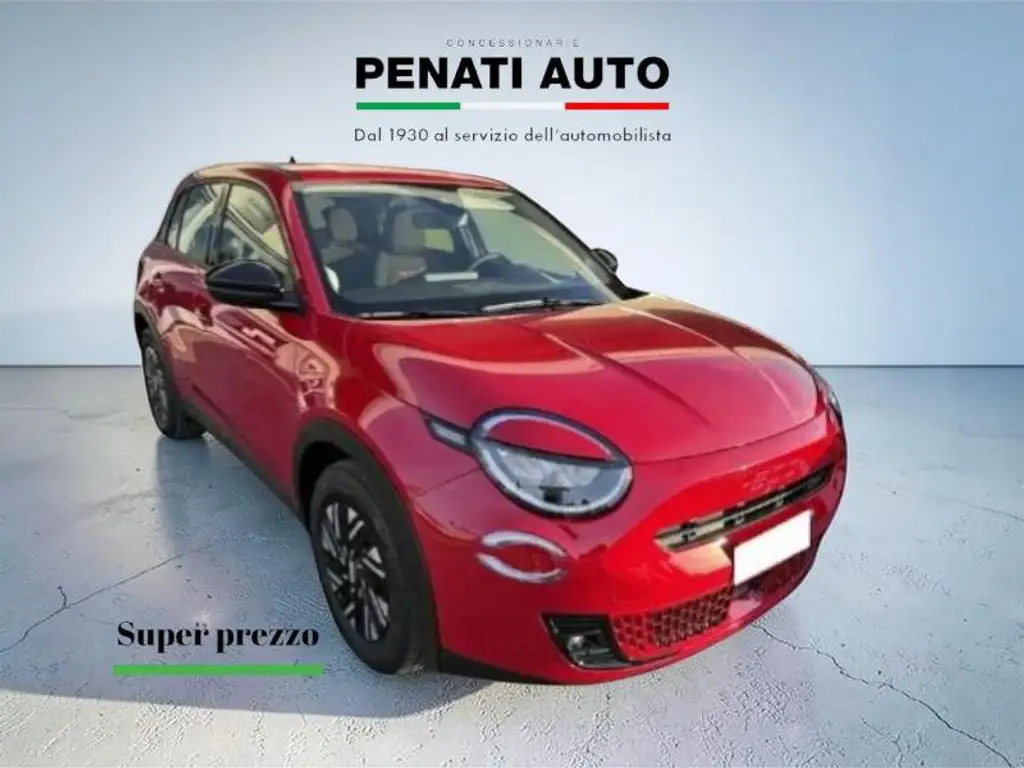 Fiat 600e Red
