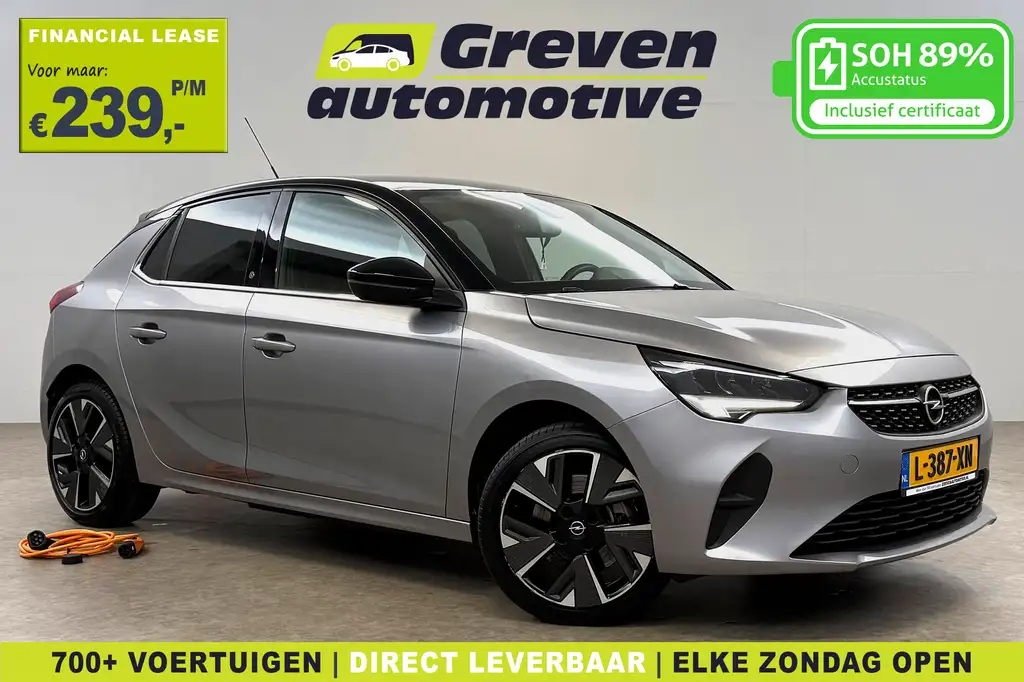 Opel Corsa-e Elegance 50 kWh | Snelladen | SOH 89% | Virtual |