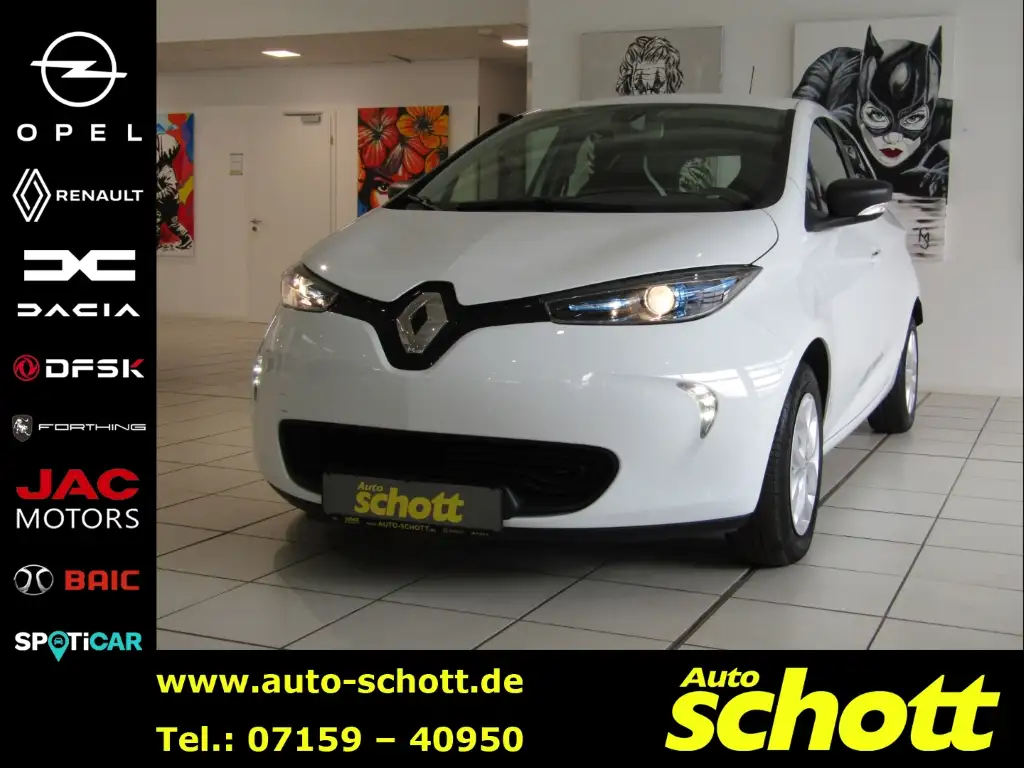 Renault ZOE Life Z.E.40 KEINE BATTERIEMIETE SOH 92% NAV PDC AP