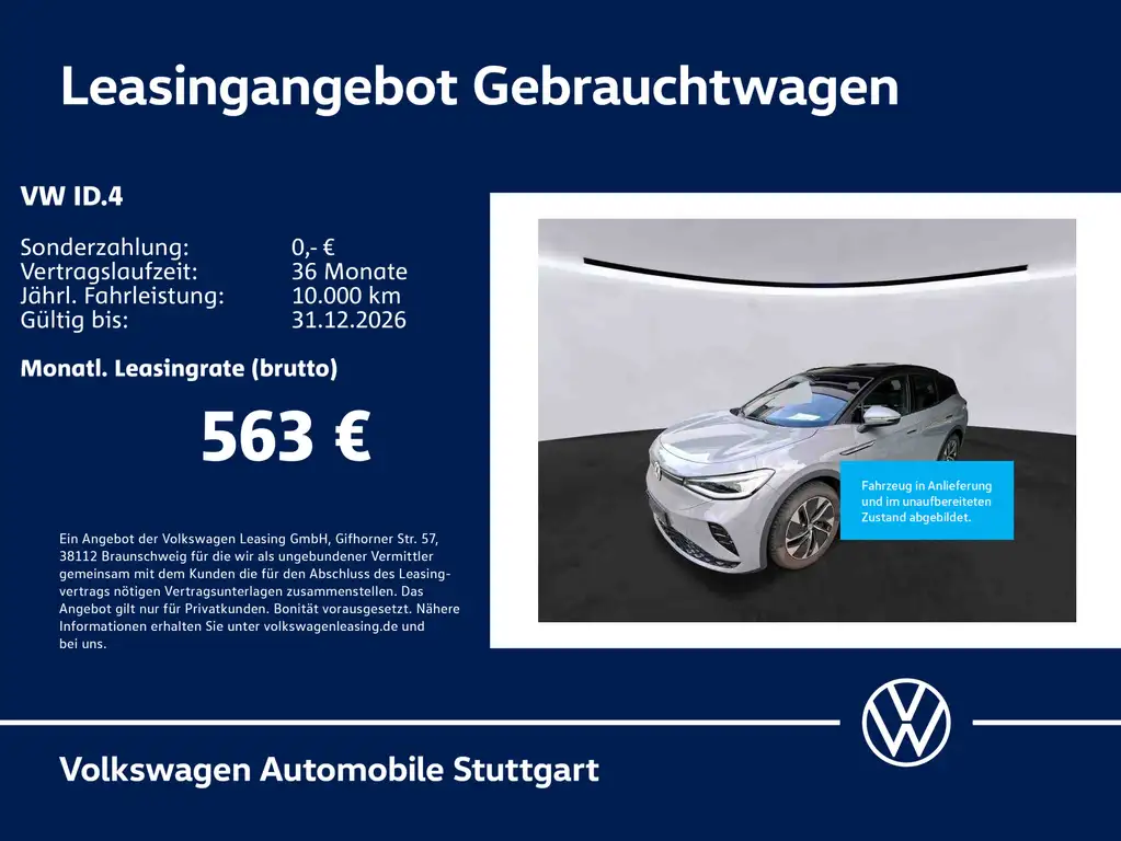 Volkswagen ID.4 GTX Navi Kamera Stdhzg AHK LED SHZ