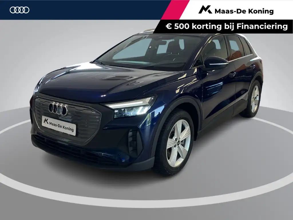 Audi Q4 e-tron 40 82 kWh 150kW/204PK · Leder · Stoelverwarming ·
