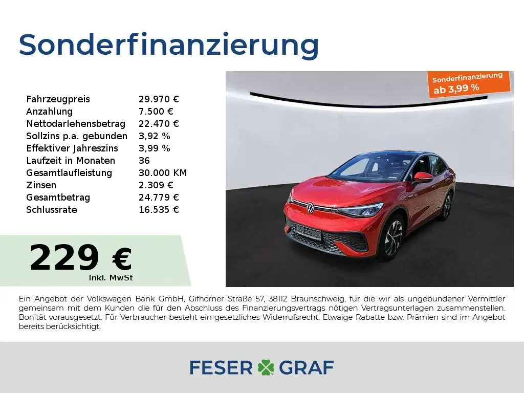 Volkswagen ID.5 Pro 82 kWh ACC Navi Kamera Keyless WiPa AHK