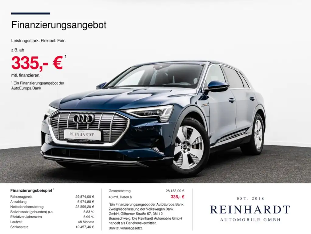 Audi e-tron 50 Q S LINE LED/ACC/HuD/S-SITZE/AIR-SUS