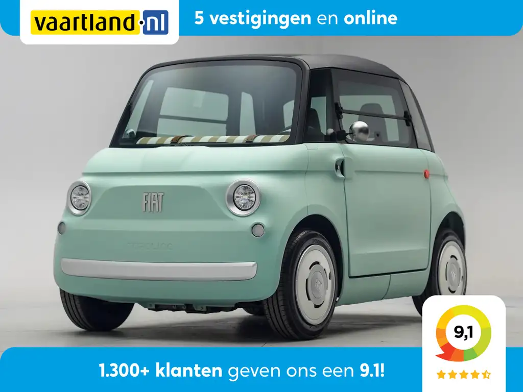 Fiat Topolino 75KM [ Panoramadak Direct leverbaar Inclusief 2 ja