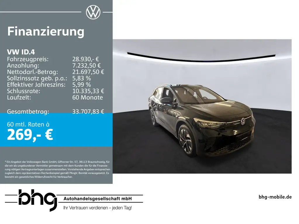 Volkswagen ID.4 Pro Perfomance ACC TravelAssist ParkAssist