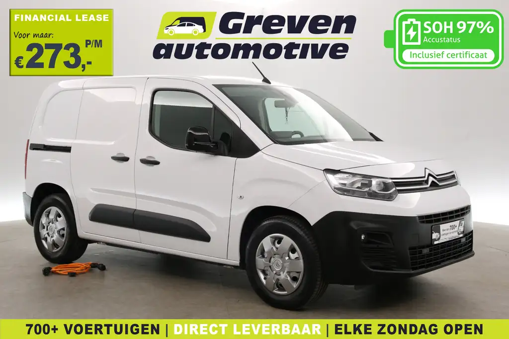 Citroen Berlingo Elektrisch 50 kWh 136PK | Snelladen | SOH 97% | Ai