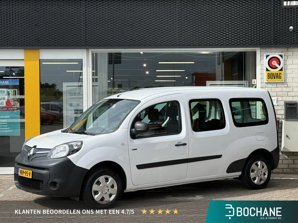 Renault Kangoo Z.E. Maxi (incl. accu) | 93% SoH | Cruise Control | Air