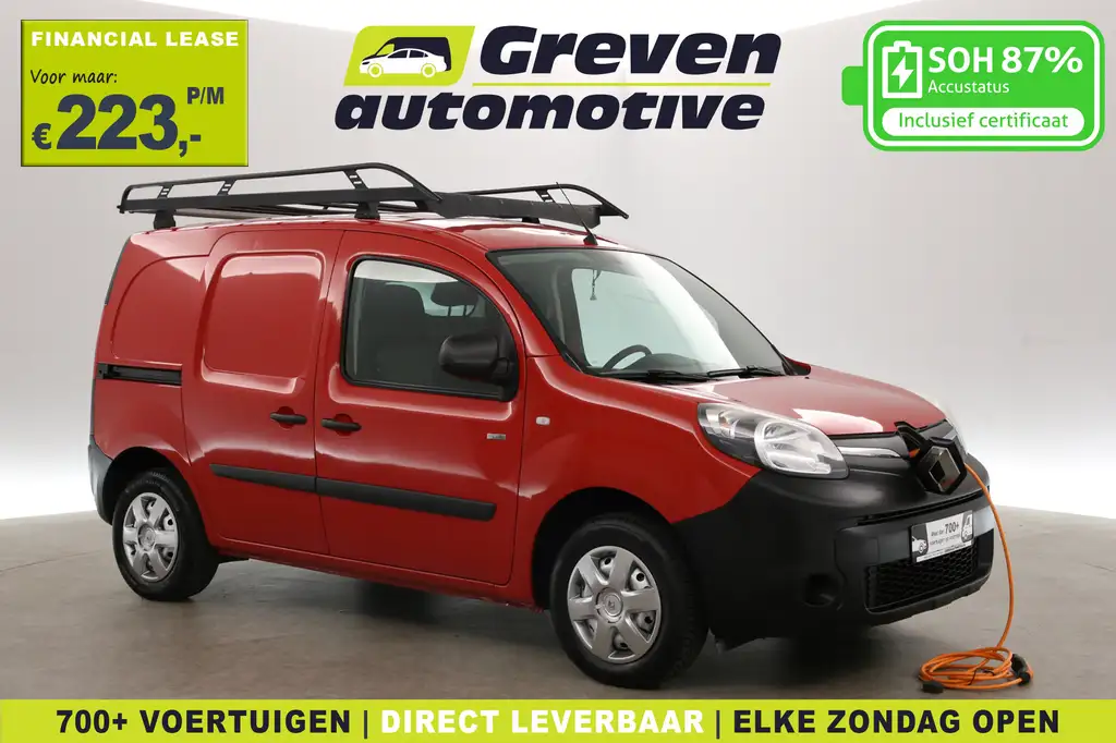 Renault Kangoo Z.E. 33 kWh | Koop Accu | SOH 87% | Airco | Imperiaal |