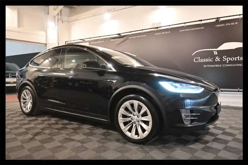 Tesla Model X Model X 100 DUAL / 6 SEATS / AUTOPILOT / AIR SUSPENSION / PANO / CAMERA 360 / COMBO CCS / FULL OPTIONS !!