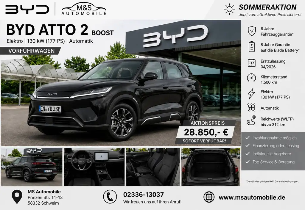 BYD Atto 2 ATTO 2 Boost °Vorführfahrzeug°