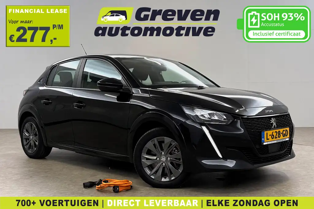Peugeot e-208 EV Active Pack 50 kWh | Snelladen | SOH 93% | Clim