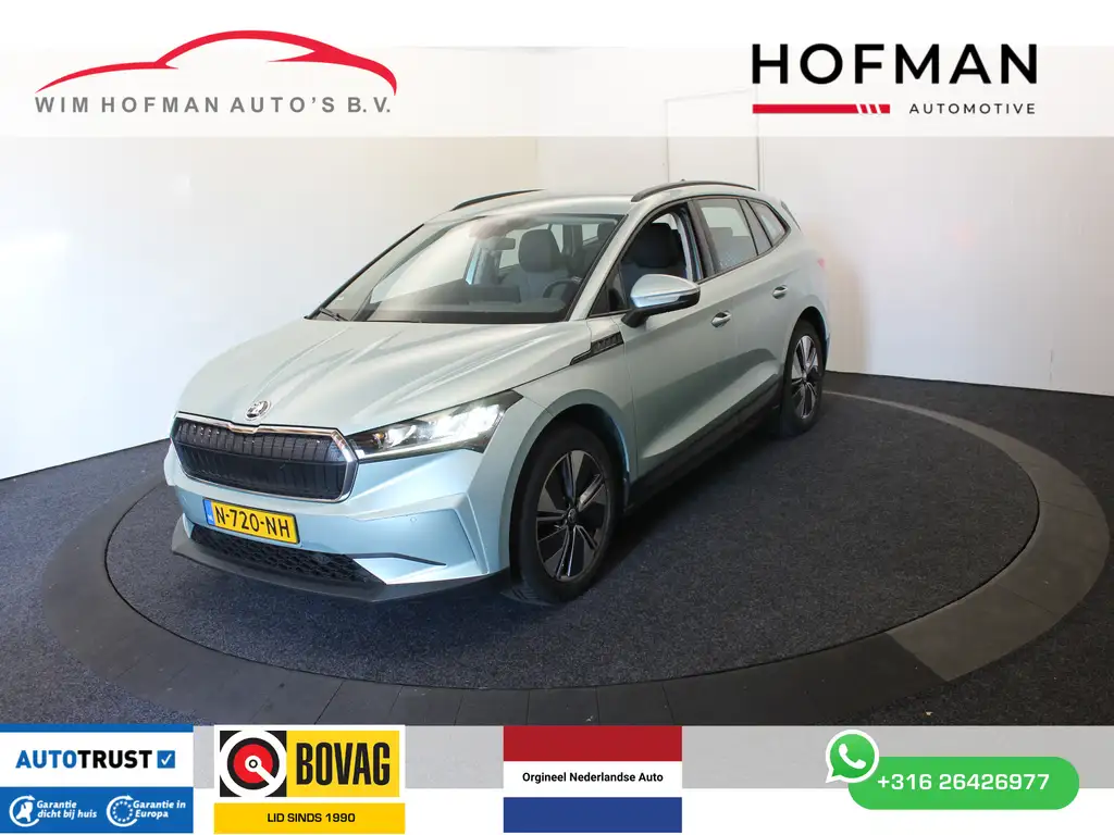 Skoda Enyaq iV 60 EL Trekhaak Camera Dhoek Keyless Stuurverwar