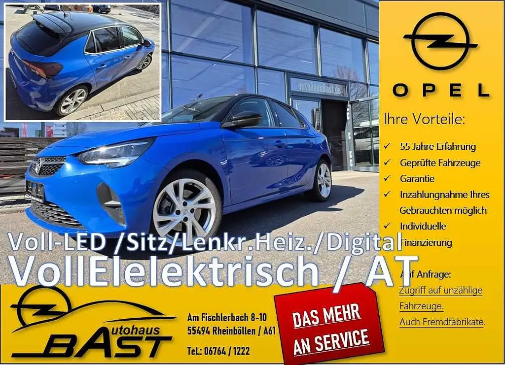 Opel Corsa-e -F Elektro on-Board-Charger 11kW Tageszul., Automa