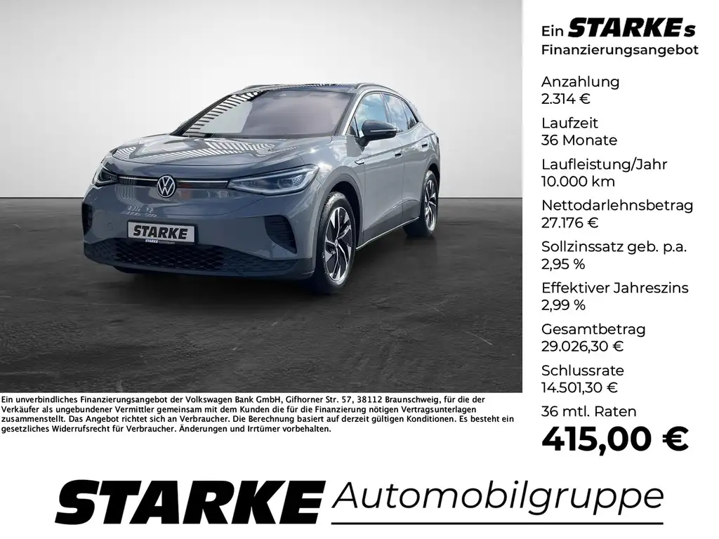Volkswagen ID.4 Pro Performance mit Infotainment-Paket