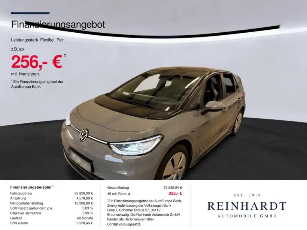 Volkswagen ID.3 PRO PERFORMANCE MAX ACC/HuD/PANO/WÄRMEPUMPE