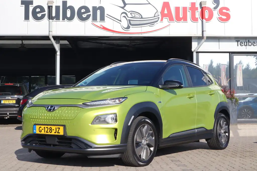 Hyundai KONA EV Premium 64 kWh | SOH 90,7% | Stoelverwarming-ve