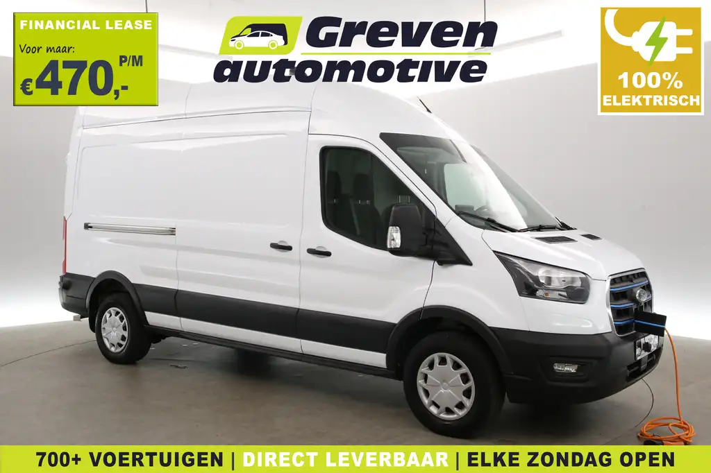 Ford Transit Elektrisch 75 kWh L3H3 | Snelladen | Clima | Camer