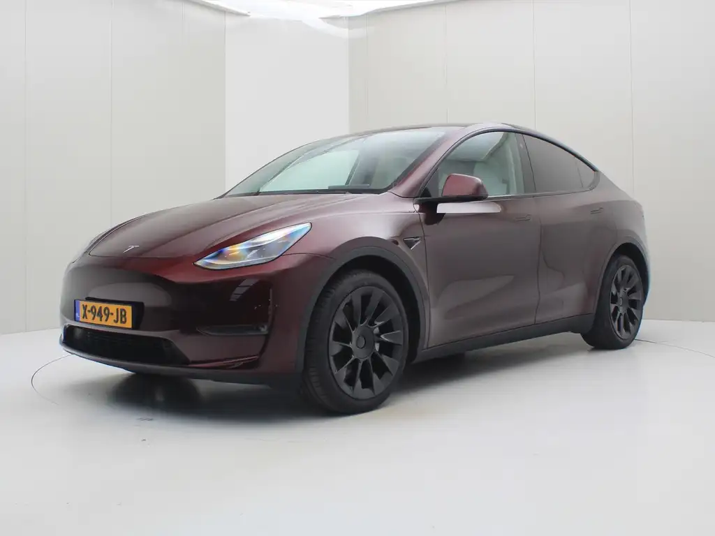 Tesla Model Y Long Range AWD 75kWh 351pk 90.5% SoH [CHERRY RED+F