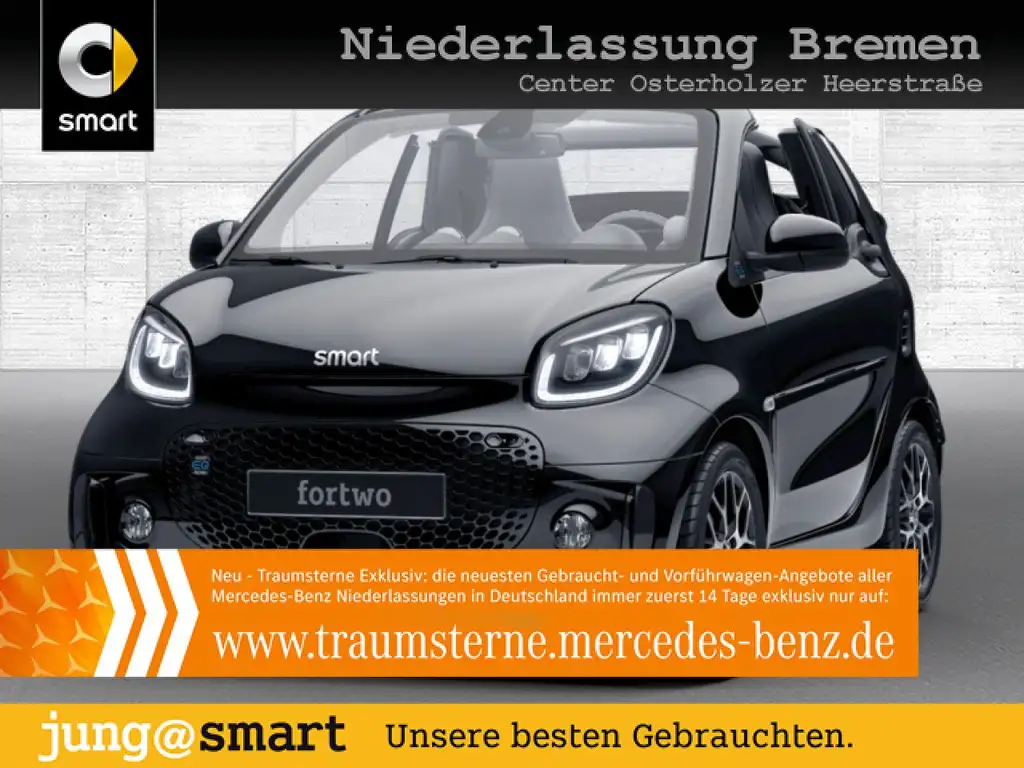 smart forTwo cabrio 60kWed prime SHZ PDC+Kamera Ambiente