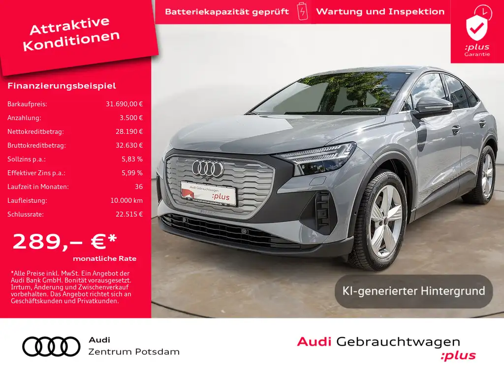 Audi Q4 e-tron Sportback 40 MATRIX KLIMA ACC ACC