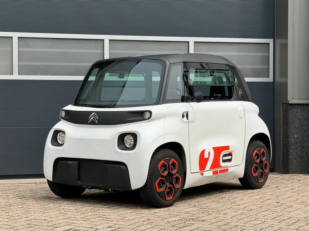 Citroen Ami Brommobiel bj.2021 Panoramadak|Parelmoerwit.