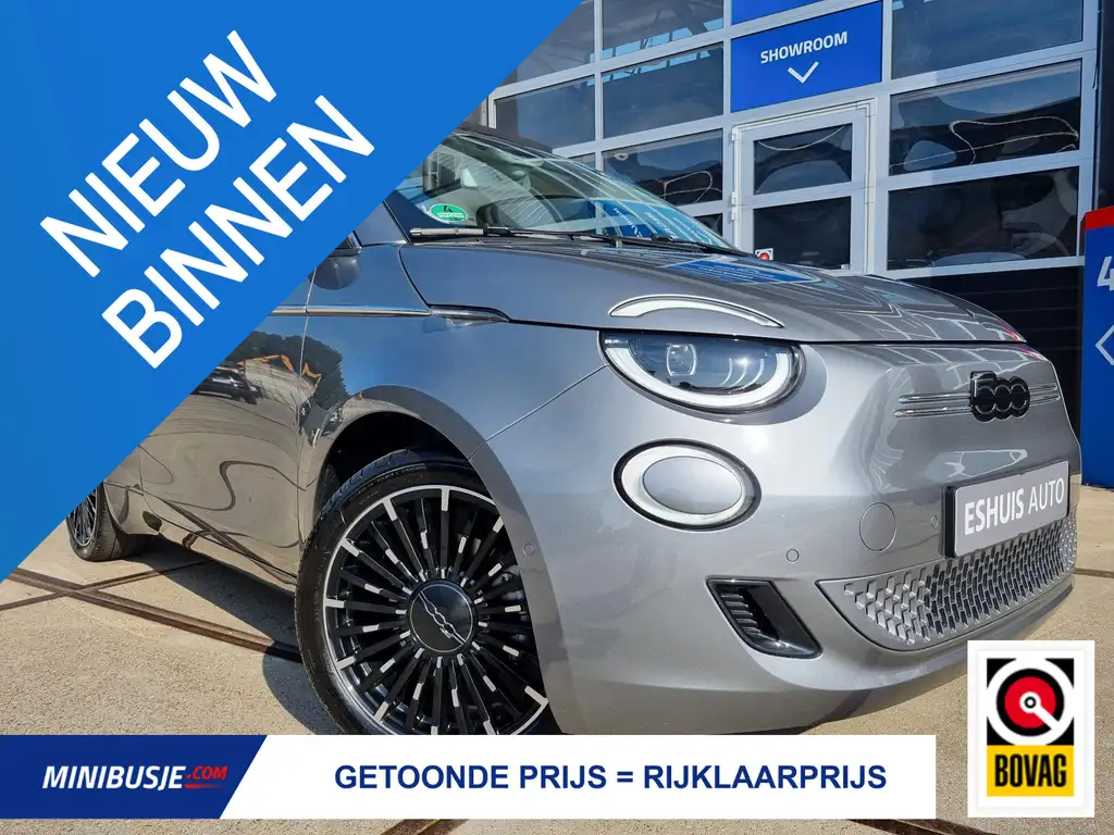 Fiat 500e Cabrio La Prima by Bocelli 42 kWh JBL / 17 INCH /