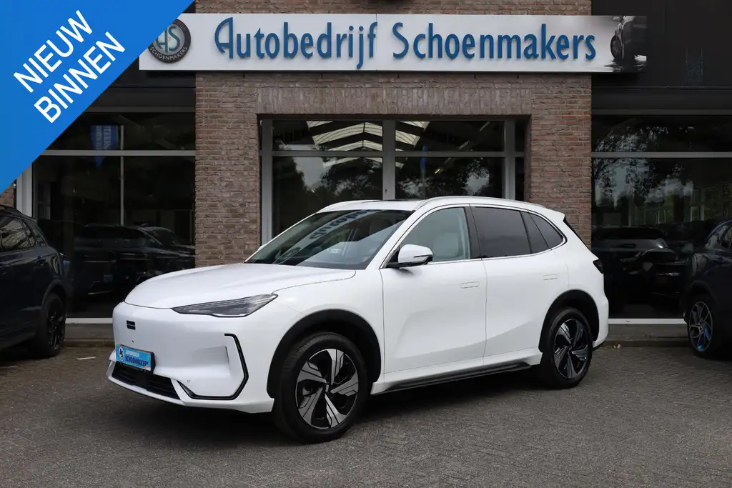 Geely E5 Max+ 68 kWh WIT-LEDER! 475KM-RIJBEREIK NIEUW | 8 J