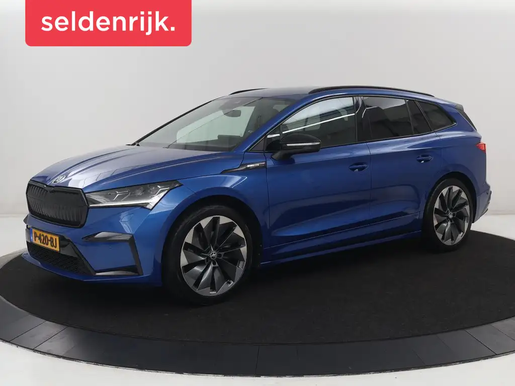 Skoda Enyaq iV 80 Sportline | SOH 92.7% | Leder/alcantara | St