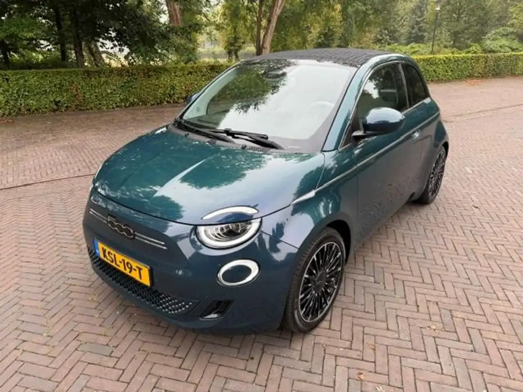 Fiat 500C Cabriolet BEV 42kWh LA PRIMA SOH 93%/Leer/Acarplay