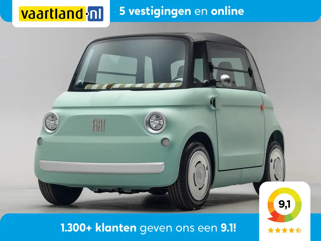 Fiat Topolino 75KM [ Panoramadak Direct leverbaar Inclusief 2 ja