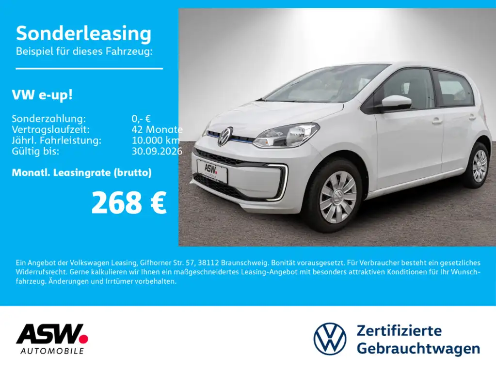 Volkswagen e-Up! e-up! move up! Climatronic RFK PDC CCS SHZ