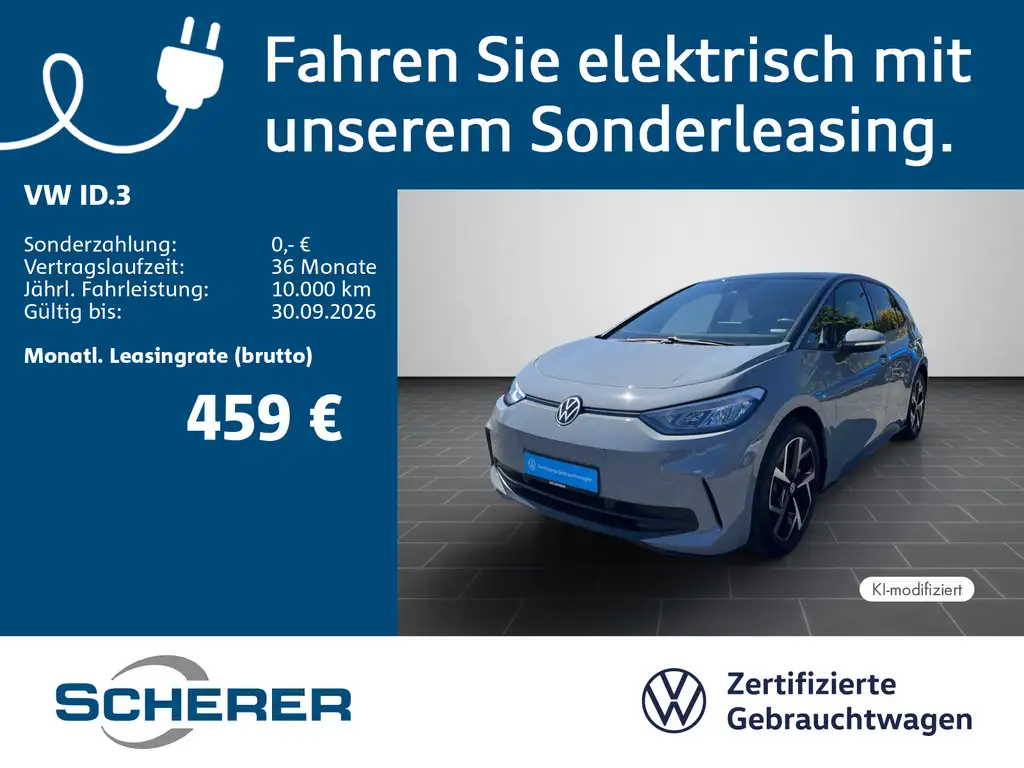 Volkswagen ID.3 Pro 62 kWh 150kW *Move* Navi ACC SHZ R-Kame