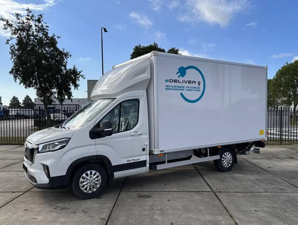 Maxus eDeliver 9 L4 Citybox 65kWh | 11kw AC | 3.500kg | 750kg Laadk