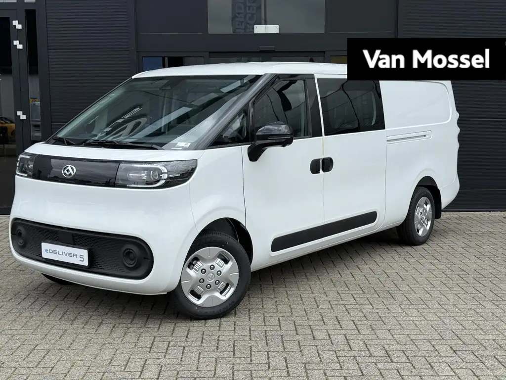 Maxus eDeliver 5 DC L2H1 64kWh Aut. Dubbele Cabine | WLTP tot 489 K