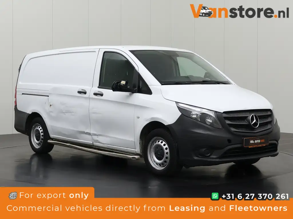 Mercedes-Benz Vito Lang Elektrisch Koelauto | Navigatie | Airco | 3-Z