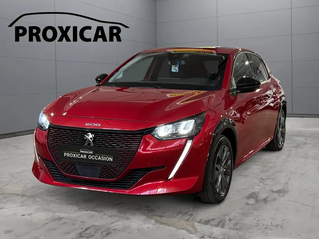 Peugeot e-208 136cv électrique Rouge Carplay*Camera*GPS
