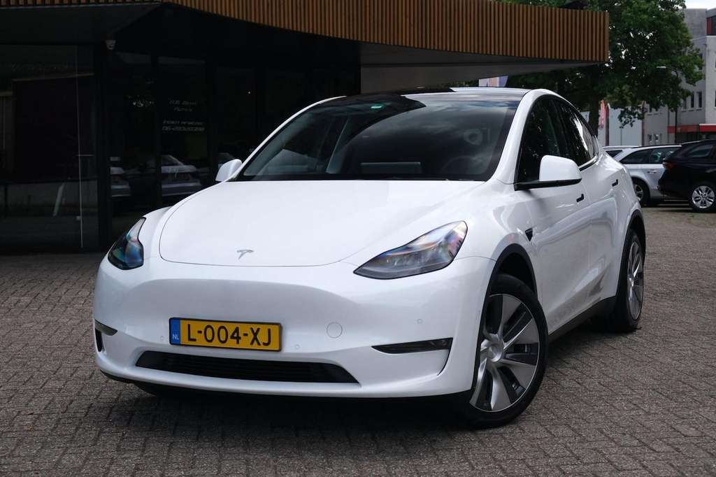 Tesla Model Y Long Range AWD 75 kWh|Rijklaar|SoH91%|FSD3|Pano|Tr