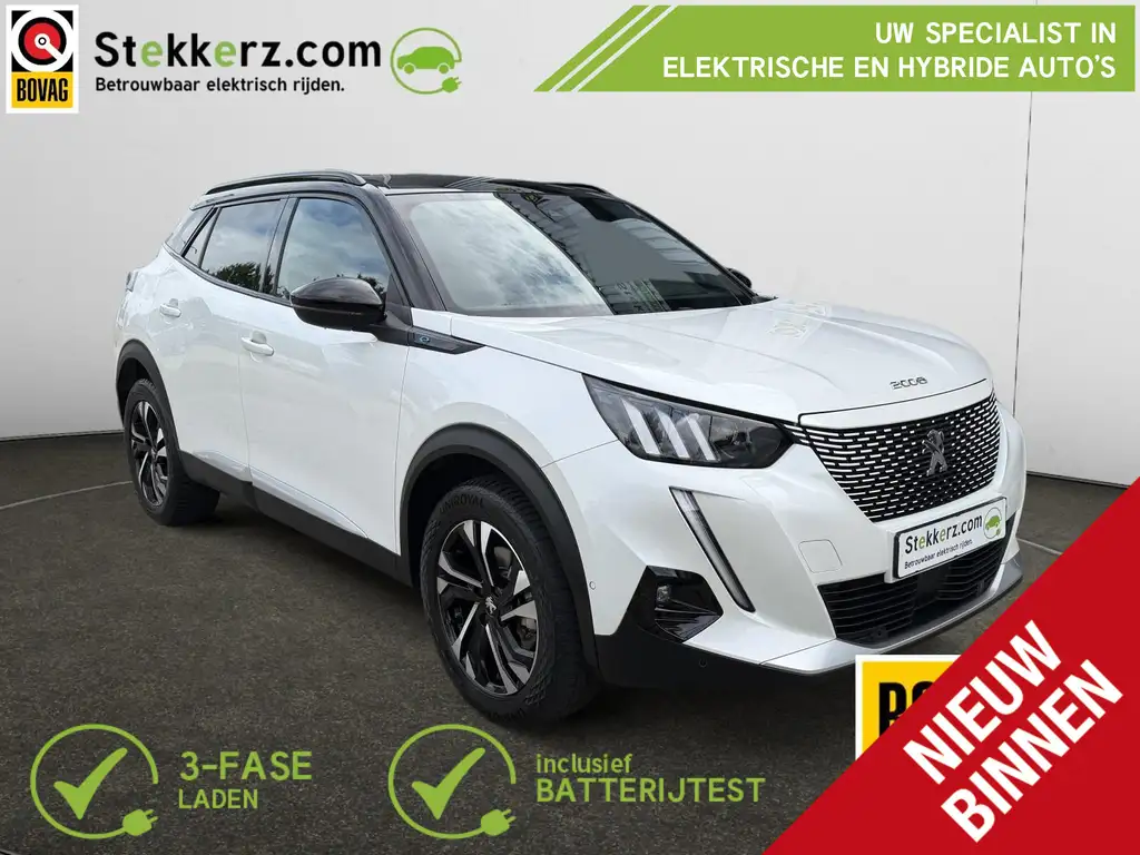 Peugeot e-2008 EV GT 50 kWh All-In prijs incl. 12 mnd. Bovag Gara