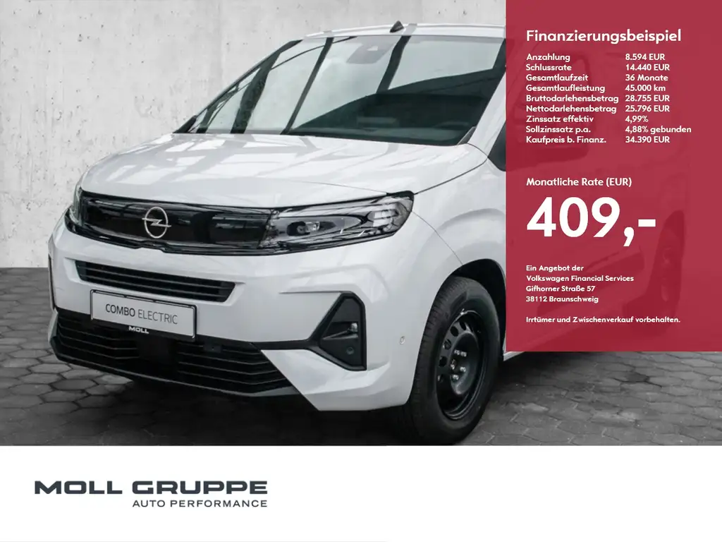 Opel Combo-e e Cargo 100kw *RFK*BT*NAV*