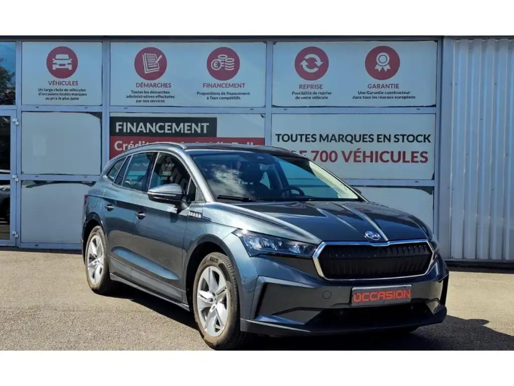 Skoda Enyaq iV 60 180cv Autonomie : 413km wltp Soh 92% + Attelage Electrique