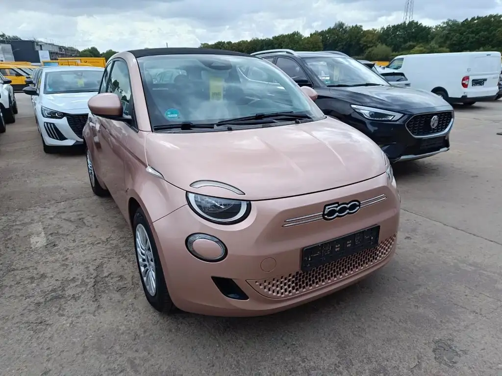 Fiat 500e 500C 42 kWh Rose Gold Carpla Automatik
