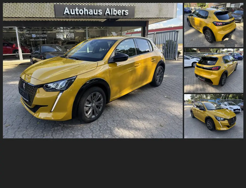 Peugeot e-208 e Allure, NAVI , LED, ALU-F.