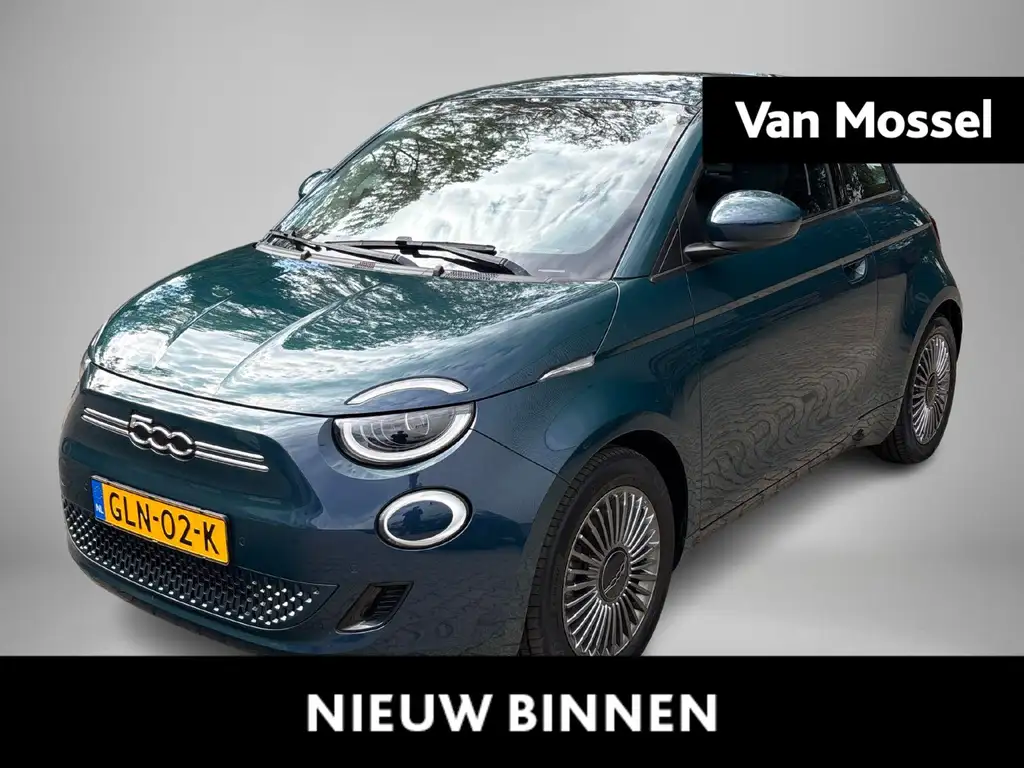 Fiat 500e Icon 42 kWh | Navigatie | Stoelverwarming | Parkee